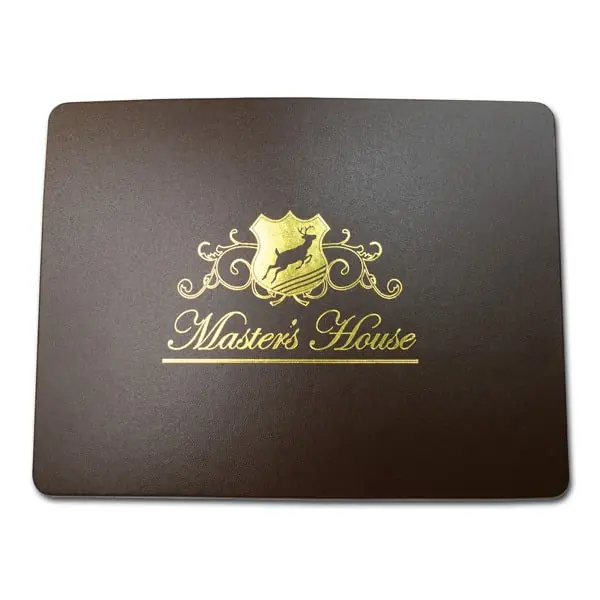 Bonded Leather Placemats and Coasters
