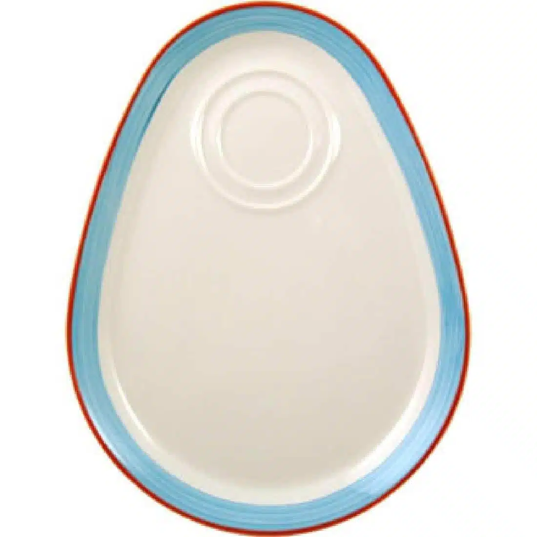 Steelite Rio Blue Combi Trays 255mm