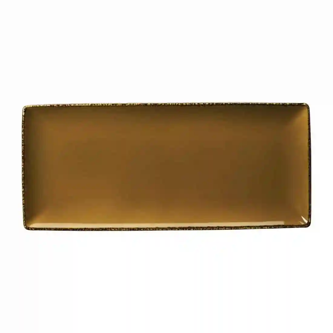 Steelite Terramesa Rectangle Plate Mustard 370 x 165mm