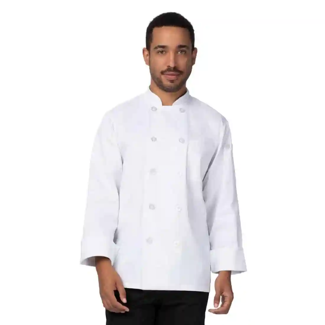 Chef Works Le Mans Recycled Chef Jacket White - Image 1