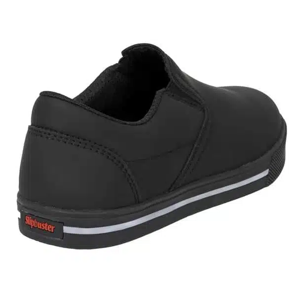 Slipbuster Recycled Microfibre Slip-on Shoe Matte Black