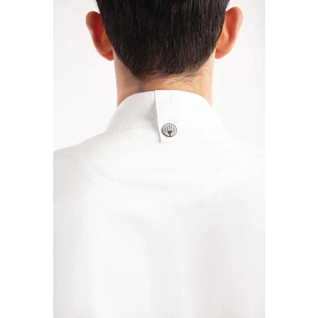 Chef Works Unisex Hartford Lightweight Chef Jacket White - Image 4