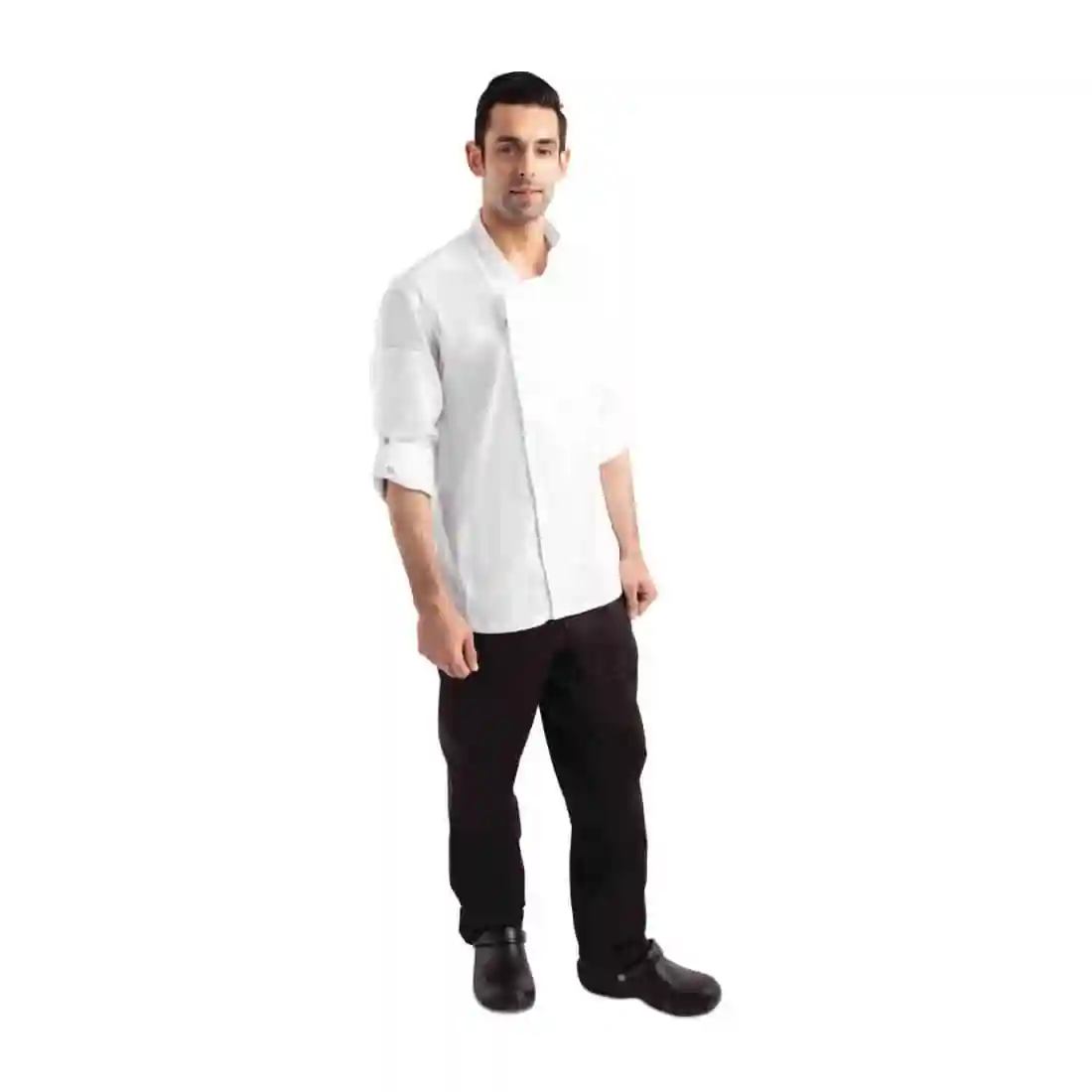 Chef Works Unisex Hartford Lightweight Chef Jacket White - Image 7