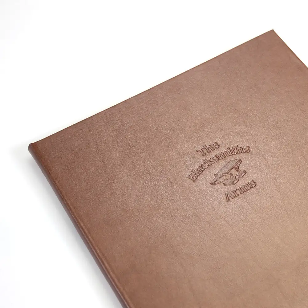 Bonded Leather Menu Folders