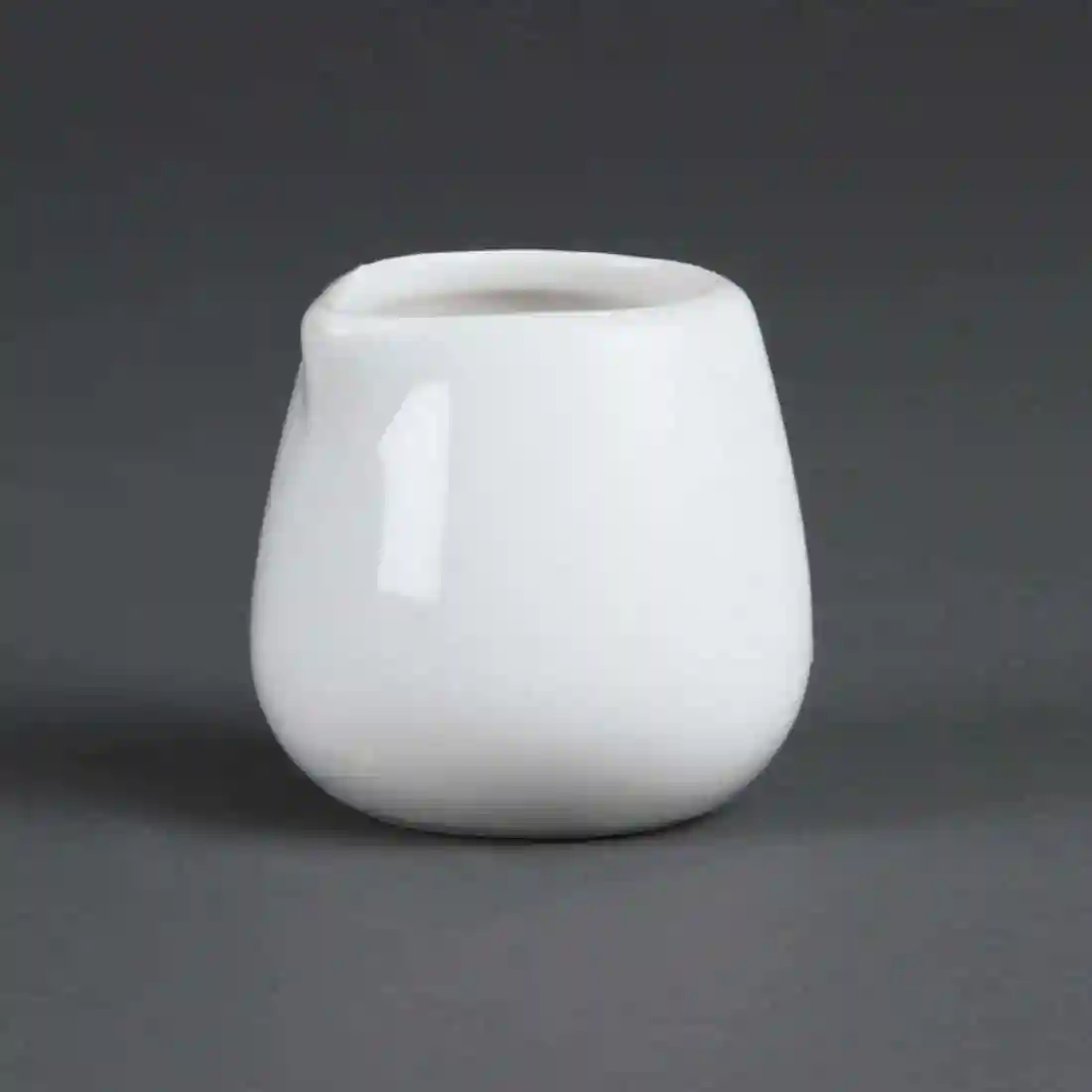 Olympia Whiteware Cream and Milk Jugs 228ml 8oz - Image 1