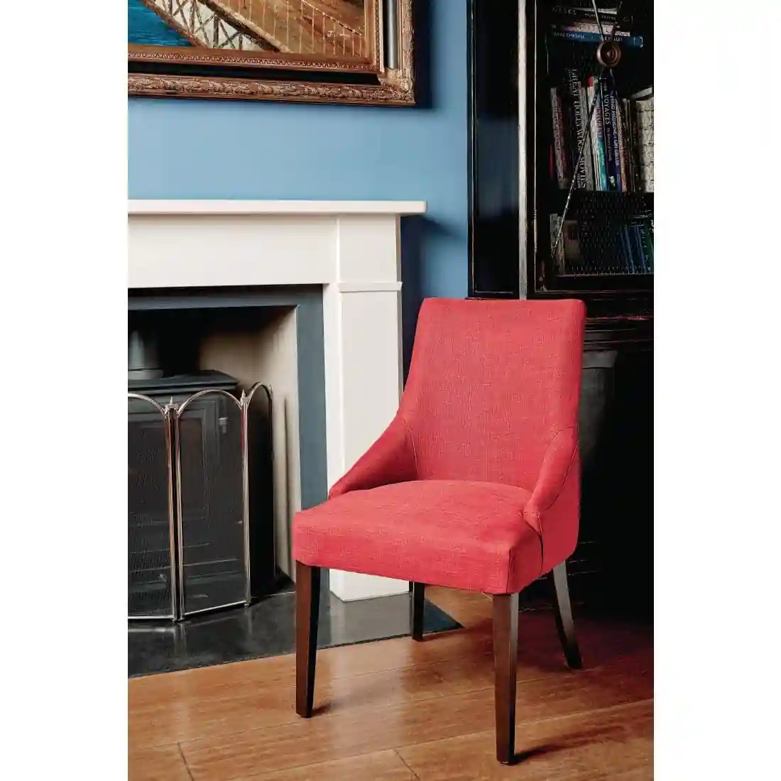 Bolero Dark Red Finesse Dining Chairs (Pack of 2) - Image 8