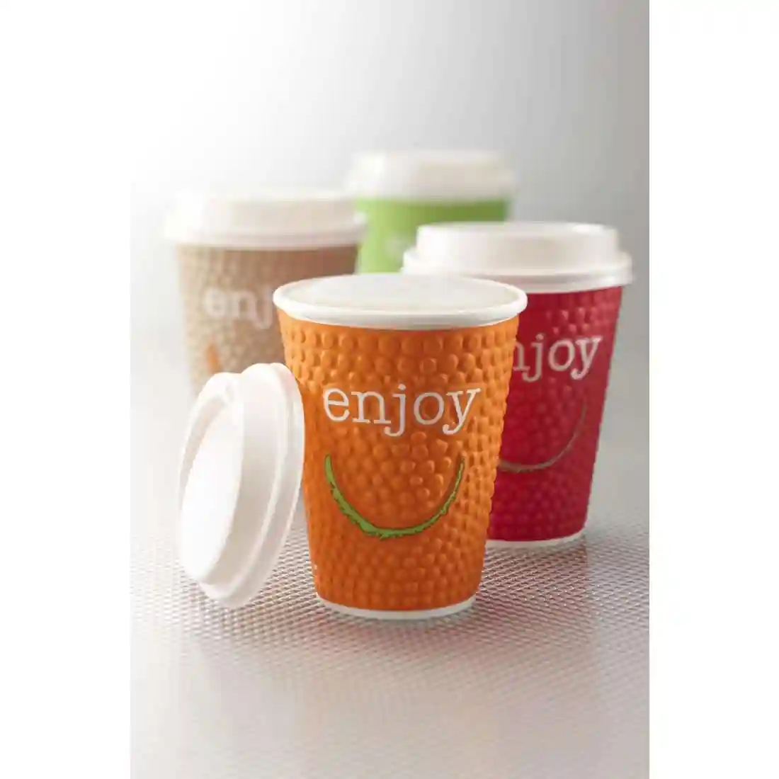 Huhtamaki Enjoy Double Wall Disposable Hot Cups 340ml / 12oz (Pack of 680) - Image 13