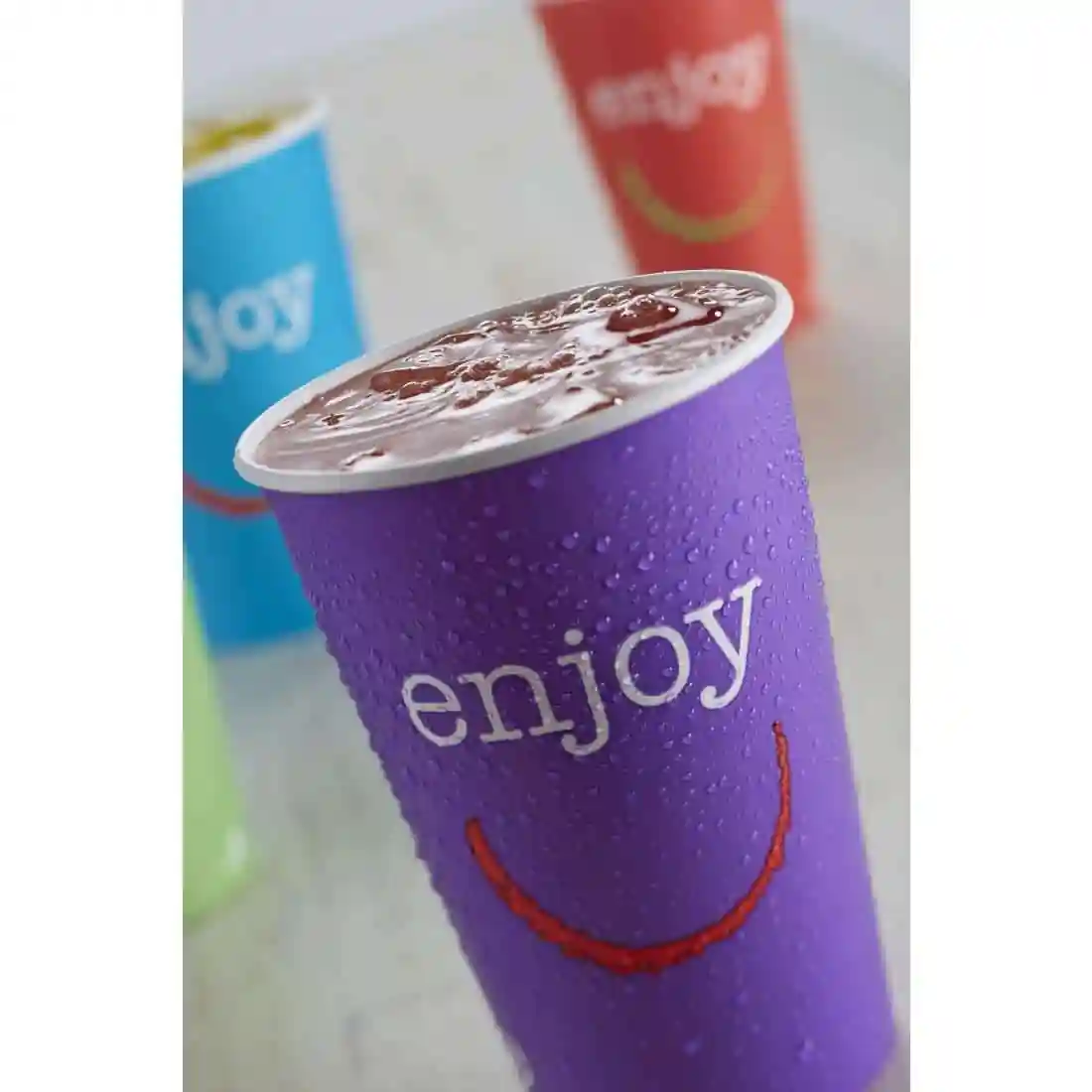 Huhtamaki Enjoy Paper Cold Cups 455ml / 16oz (Pack of 1000) - Image 7