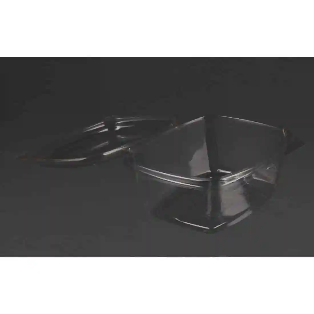 Vegware Compostable PLA Hinged-Lid Deli Containers 473ml / 16oz (Pack of 300) - Image 2