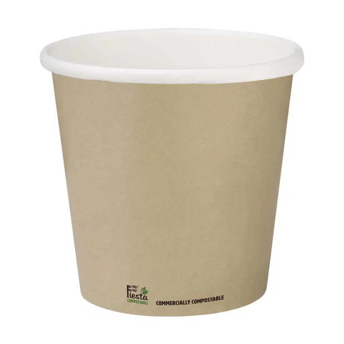 Fiesta Compostable Espresso Cups Single Wall 113ml (Pack of 50) - Image 1