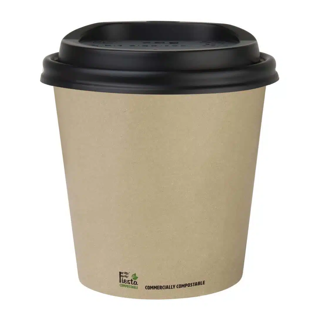 Fiesta Compostable Espresso Cups Single Wall 113ml (Pack of 50) - Image 2