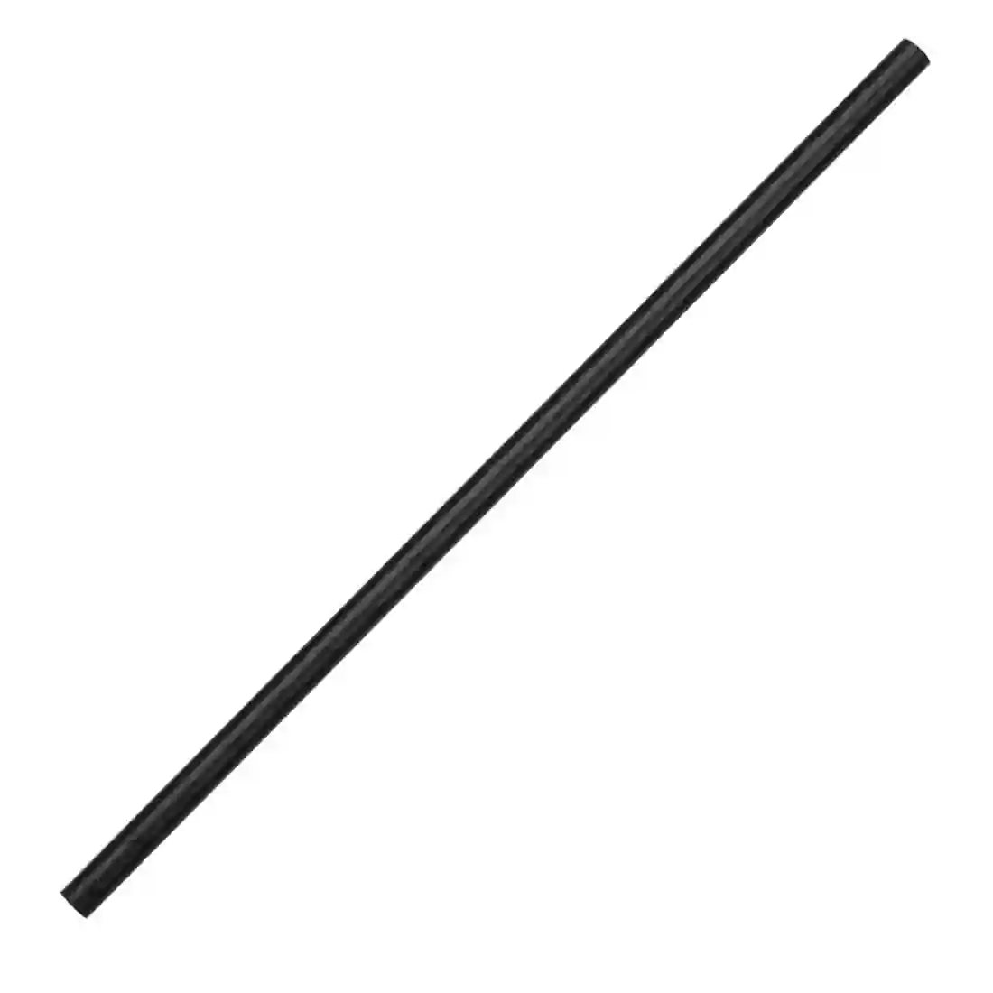 Fiesta Compostable Paper Straws Black (Pack of 250) - Image 1