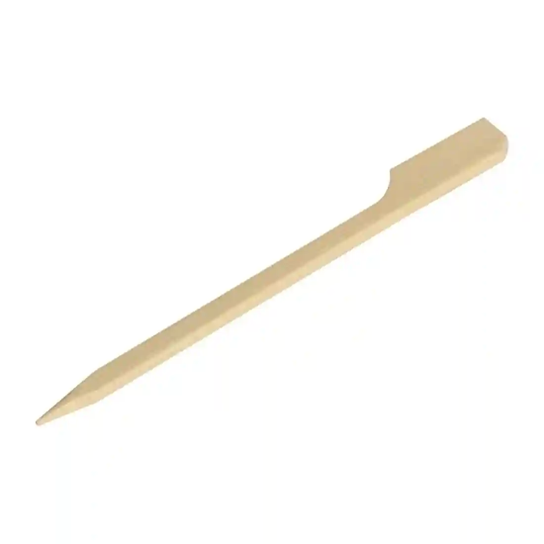 Fiesta Compostable Bamboo Paddle Skewers 90mm (Pack of 100) - Image 1