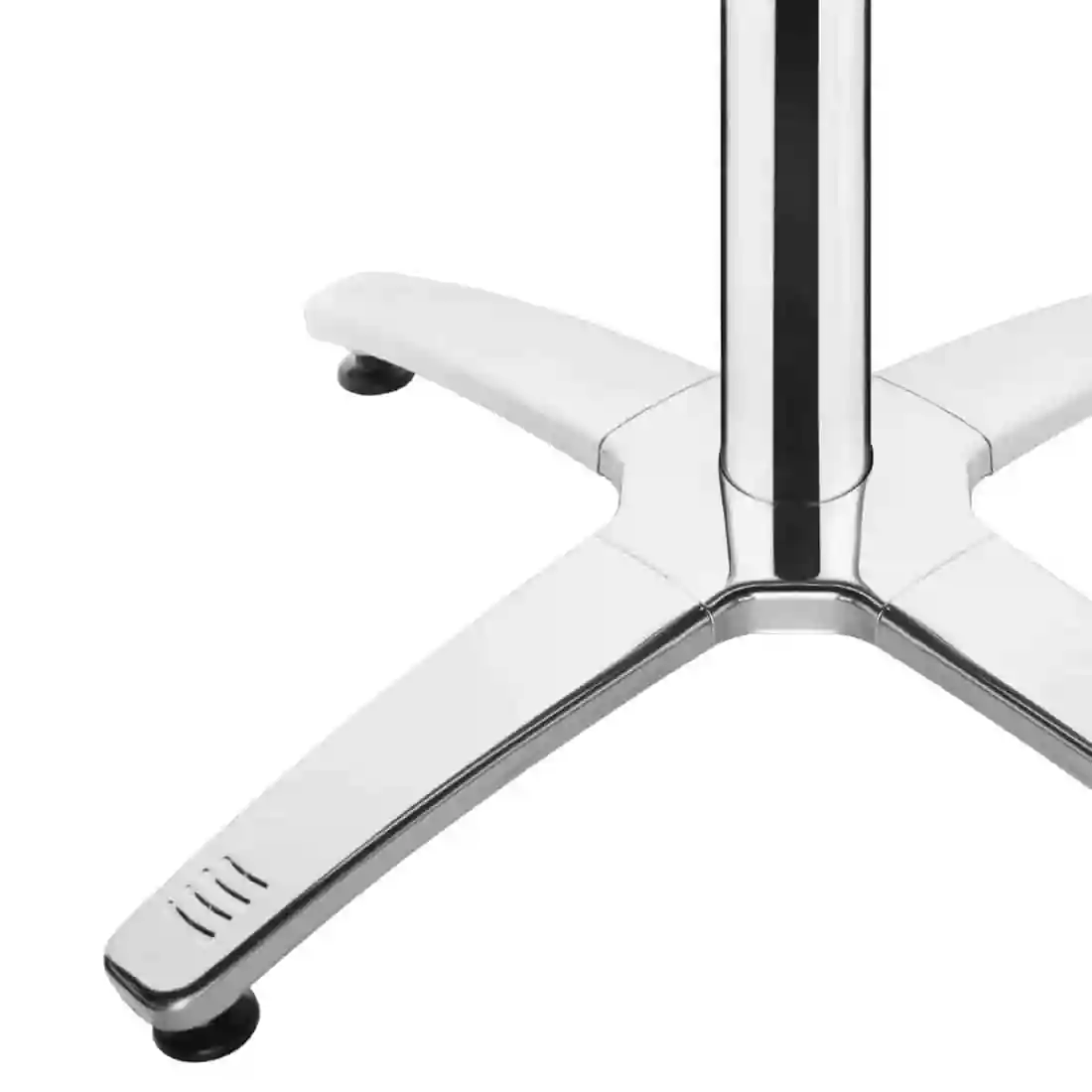 Bolero Aluminium Four Leg Table Base - Image 3