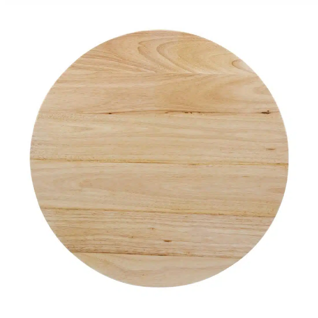 Bolero Pre-drilled Round Tabletop Natural 600mm - Image 1