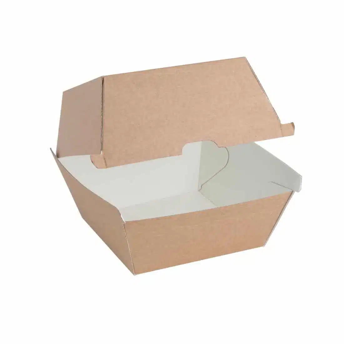 Fiesta Compostable Kraft Burger Boxes Large 112mm (Pack of 150) - Image 3