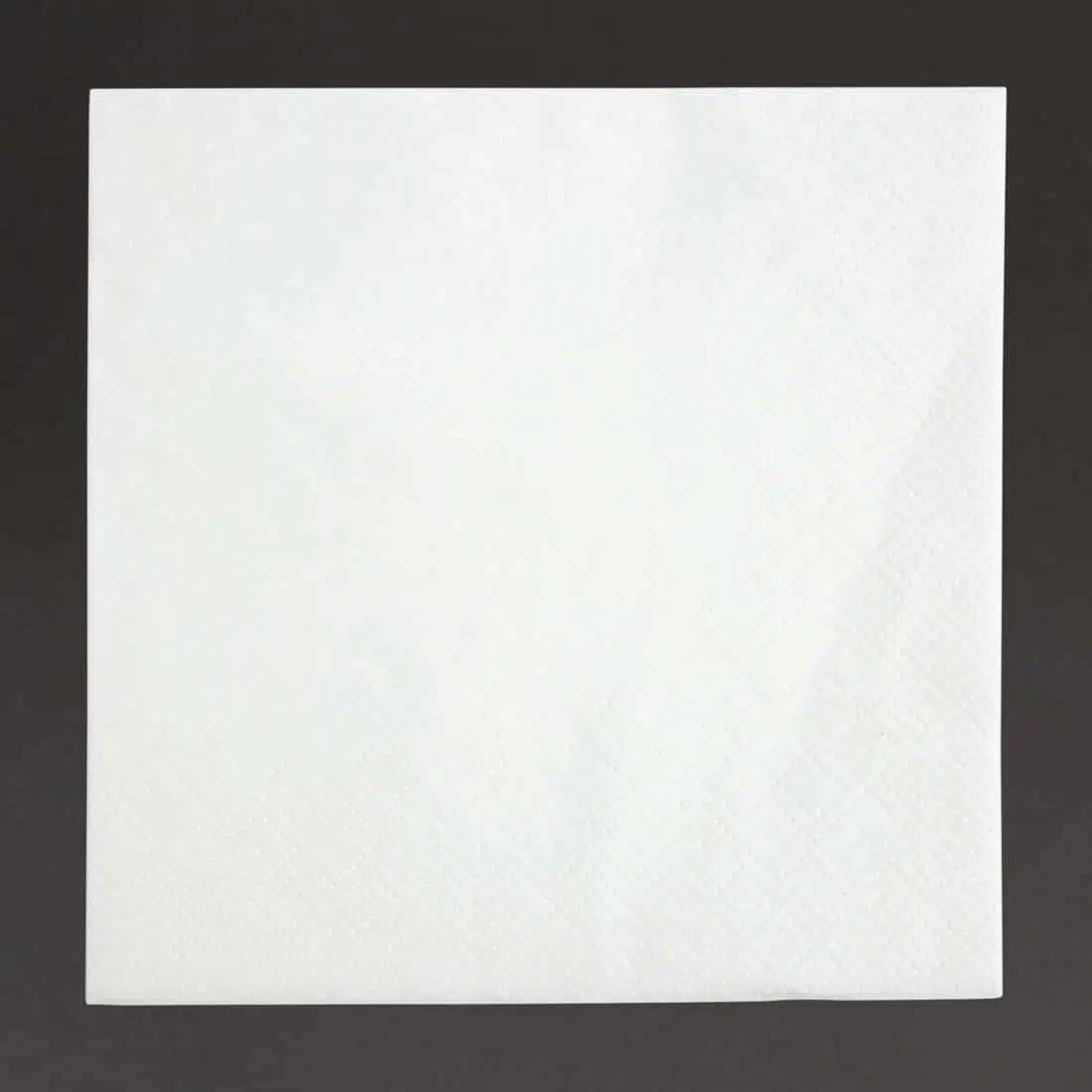 Fiesta Recyclable Cocktail Napkin White 24x24cm 2ply 1/4 Fold (Pack of 4000) - Image 1
