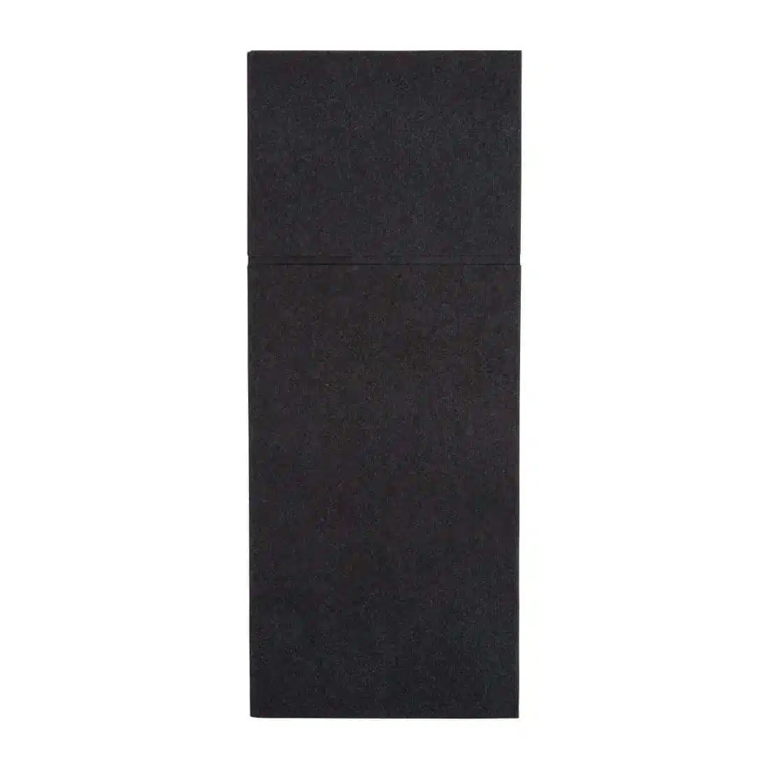 Fiesta Recyclable Premium Tablin Dinner Napkin Black 48x40cm Airlaid Pocket Fold (Pk 400) - Image 1