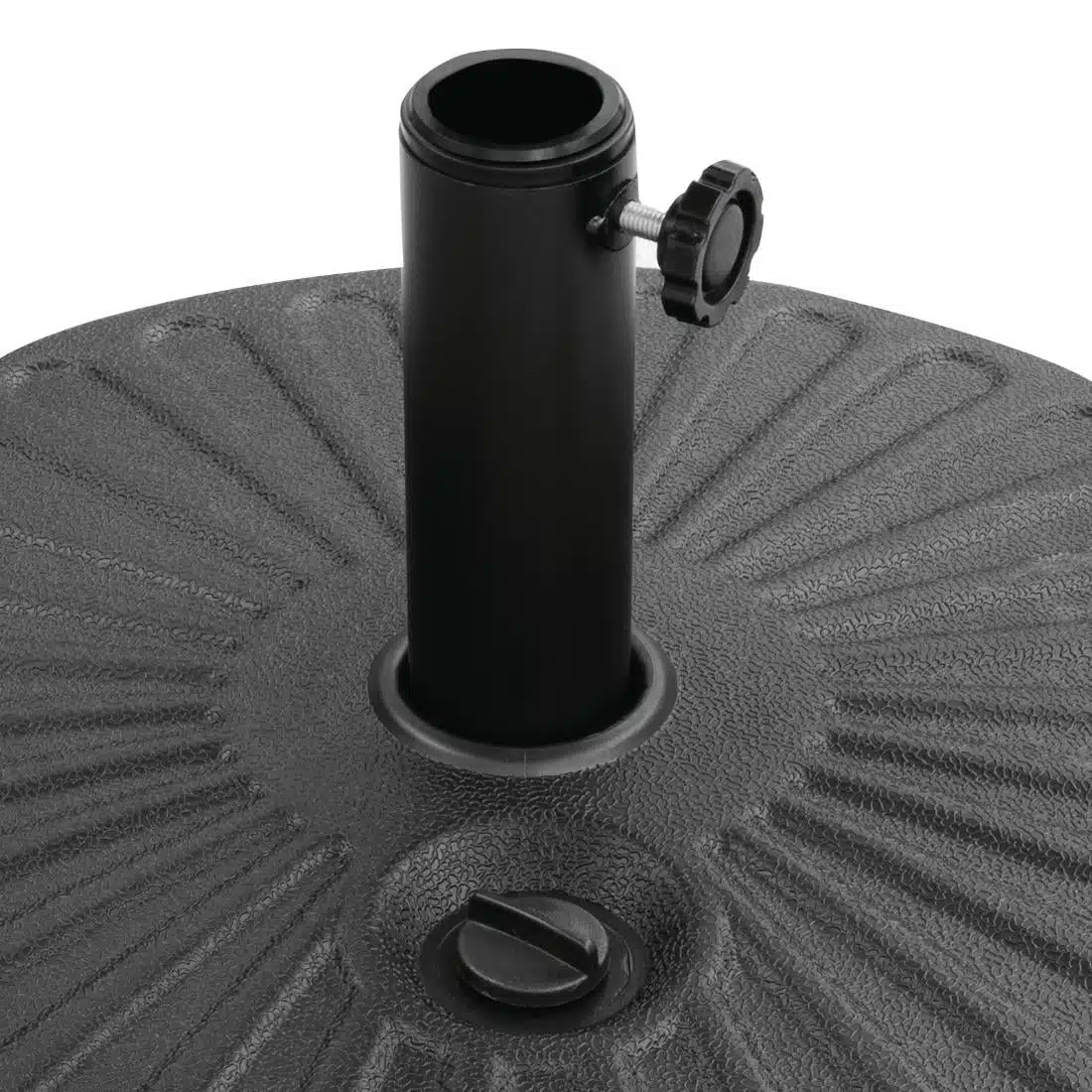 Bolero Parasol Base Black - 20Ltr - Image 2
