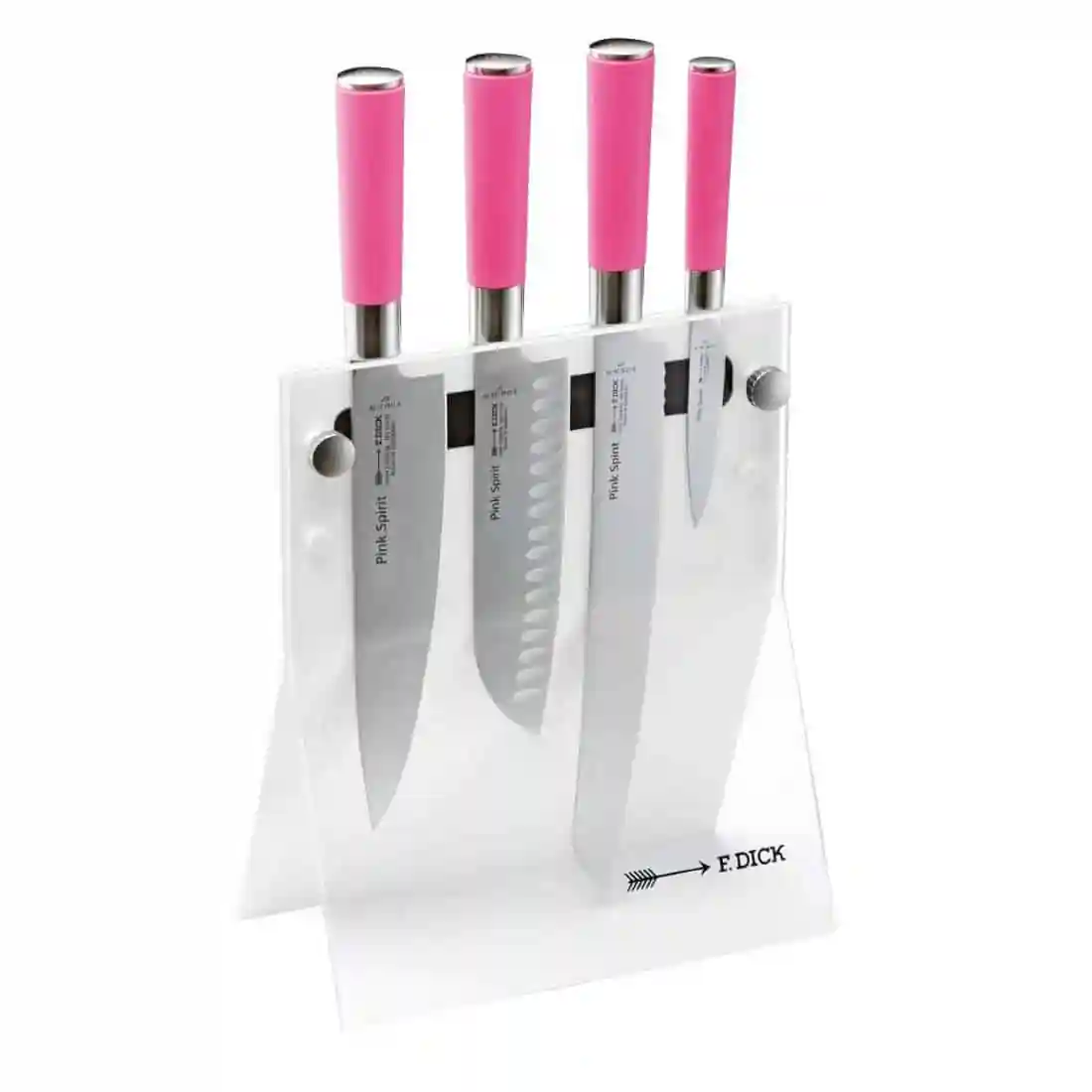 Dick Pink Spirit Knife Block Set - Image 1