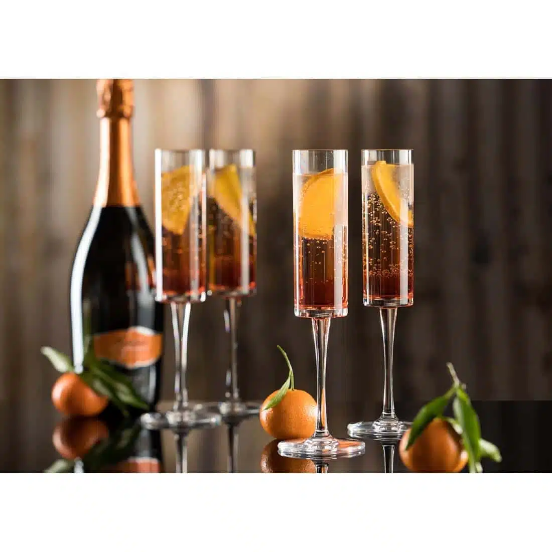 Utopia Lucent Level Champagne Glasses 165ml (6 Pack) - Image 3