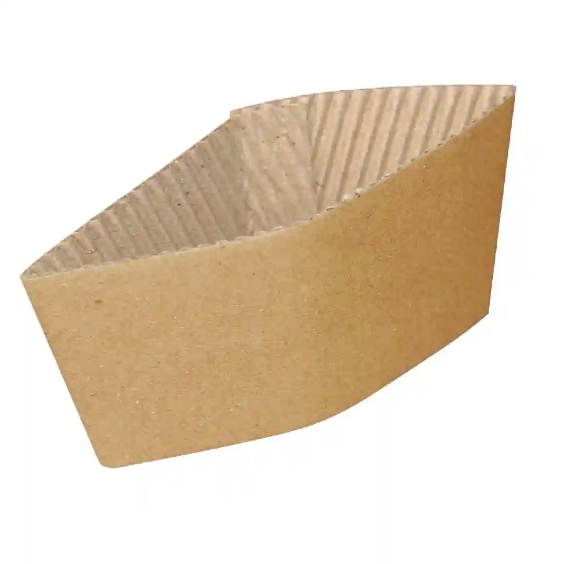 Fiesta Recyclable Corrugated Cup Sleeves for 8oz Cup (Pack of 1000) - Image 2