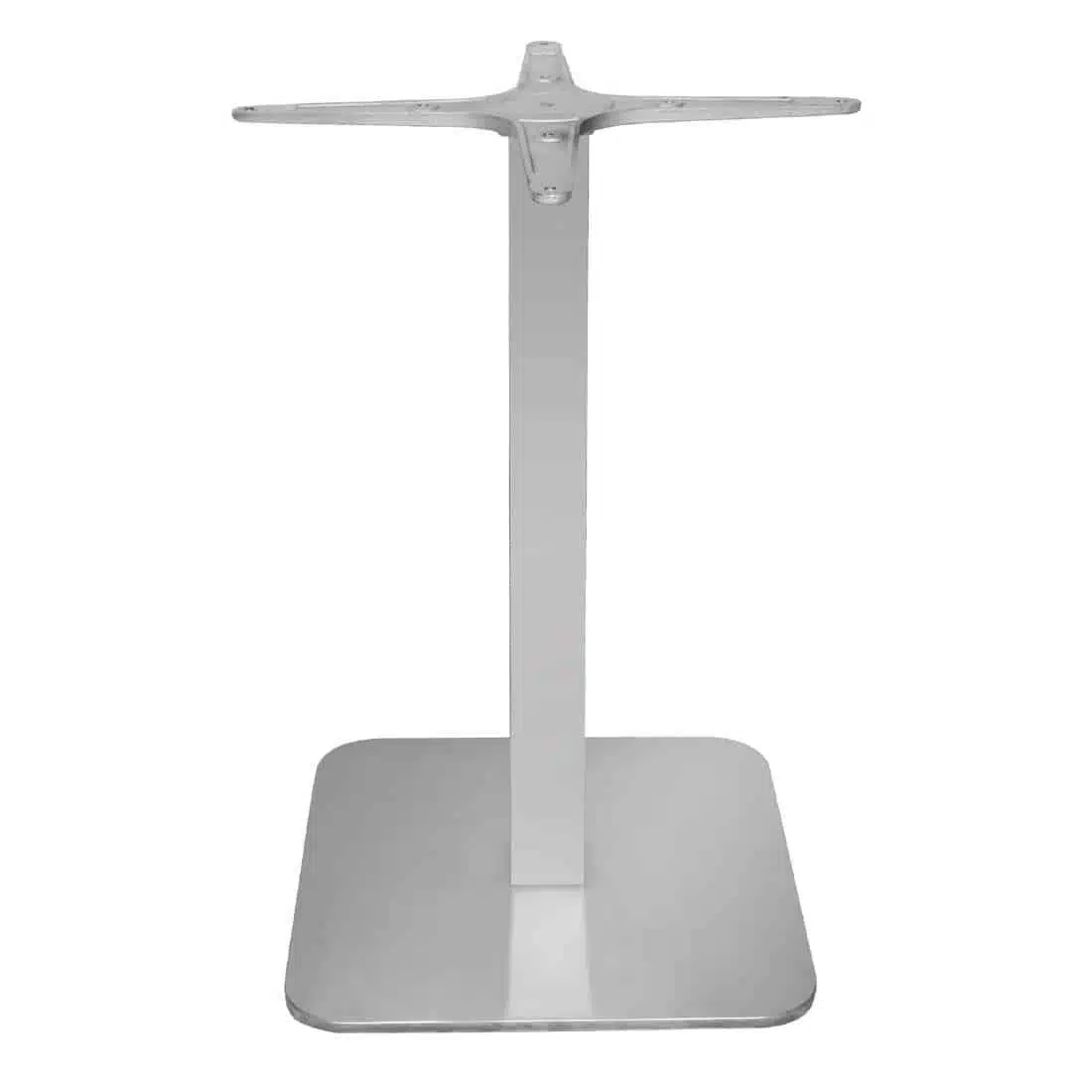 Bolero Square Stainless Steel Table Base - Image 1