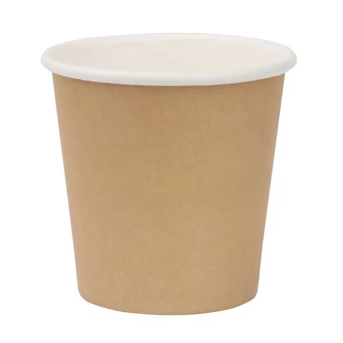 Fiesta Recyclable Espresso Cups Single Wall Kraft 112ml / 4oz (Pack of 1000) - Image 1