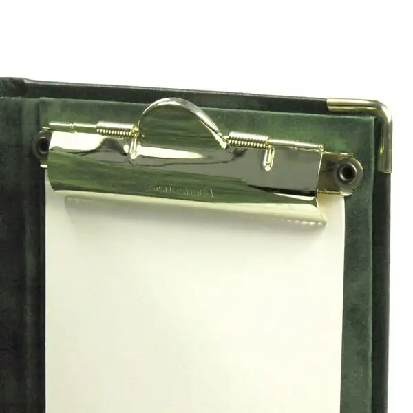 Bonded Leather Order Pad Holders