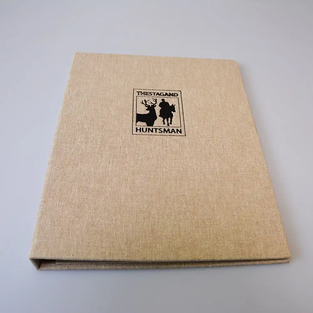 Hessian Menu Covers
