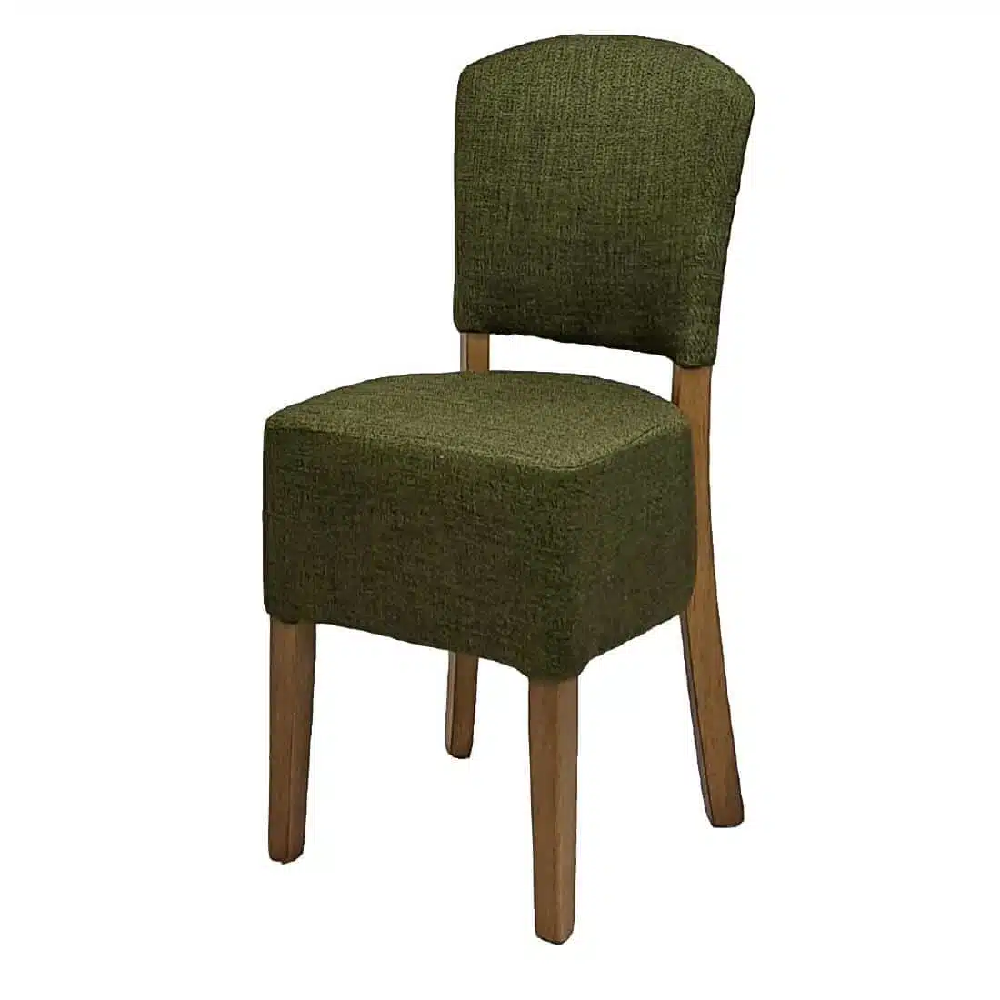 Hanoi Dining Chair In Weathered Oak with Shetland Forest Seatpad (Pack of 2) - Image 1
