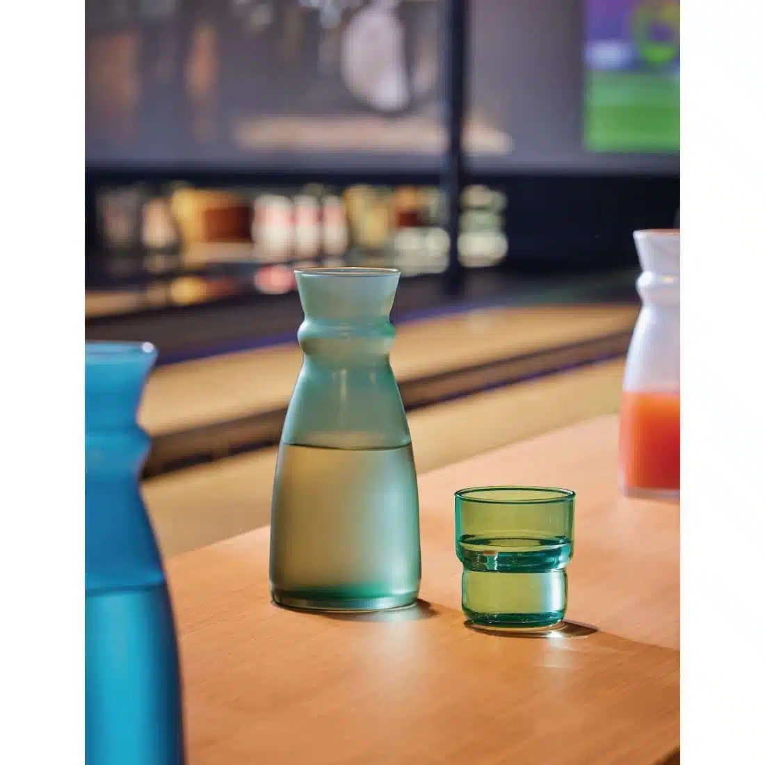 Arcoroc Fluid Colours Green Carafe 750ml (6 pack) - Image 2