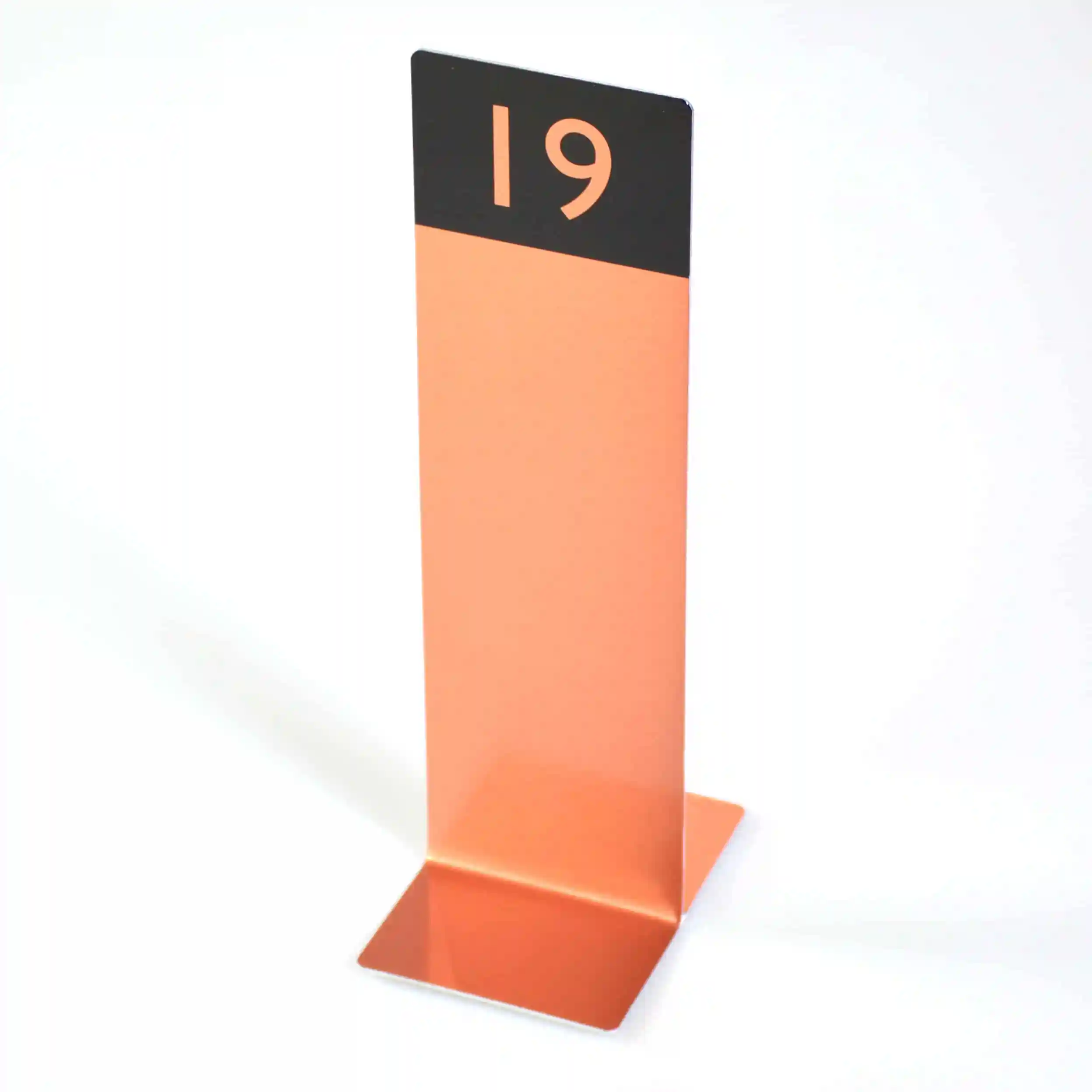 Aluminium Tall Table Number