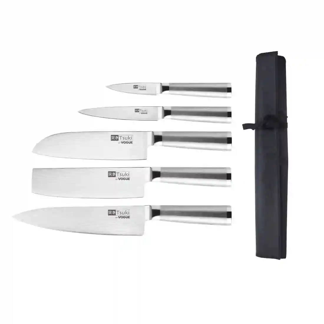 Vogue Tsuki 5 Piece Series 8 Knife Set and Wallet - Image 1