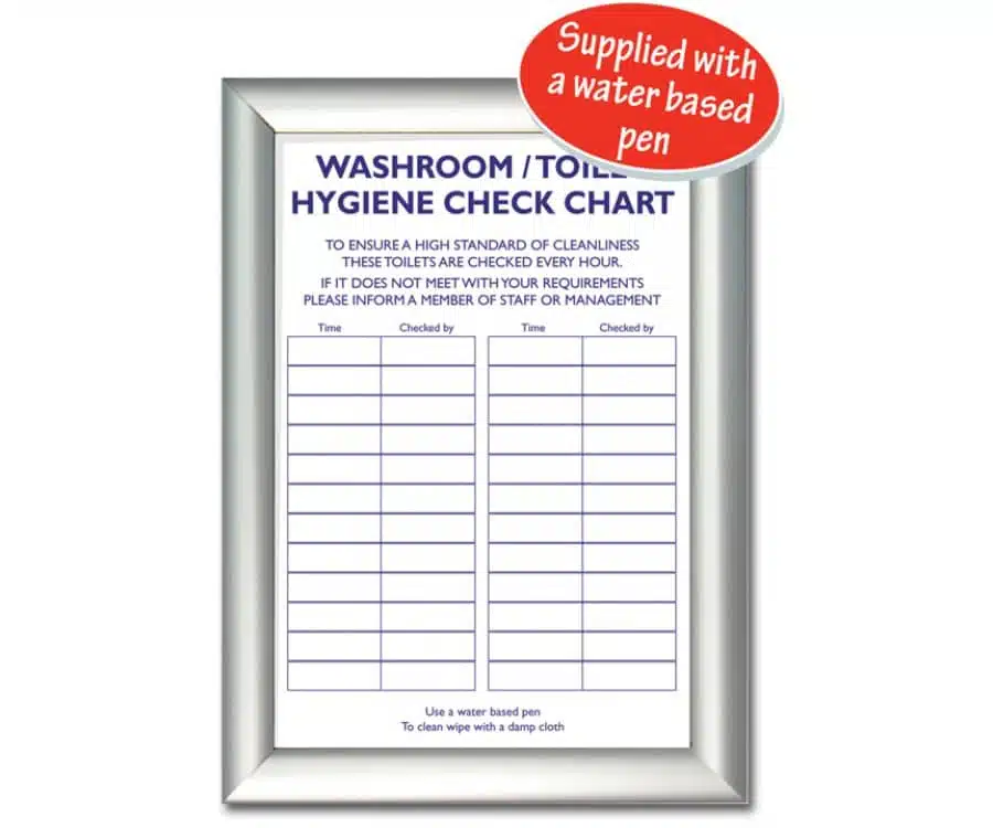 Toilet Check List - Image 1