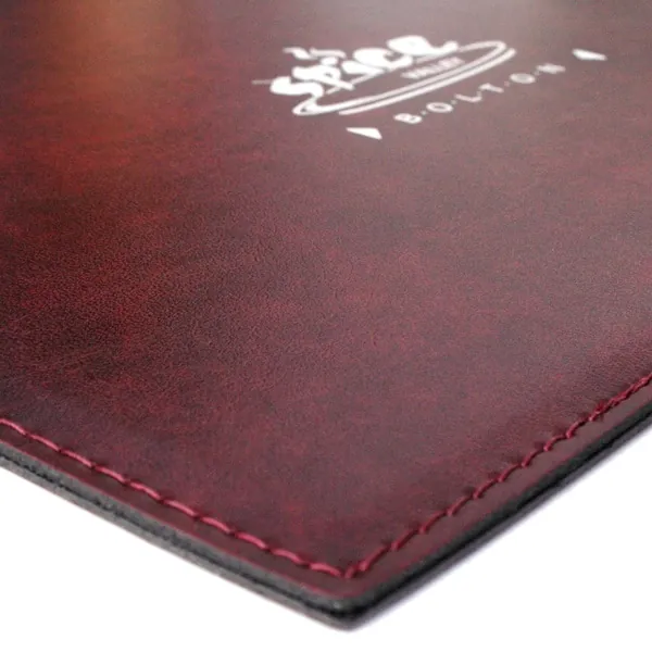 Stitched Hide Leather Desk Mat