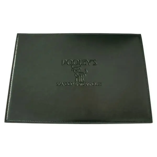 Stitched Hide Placemats and Coasters