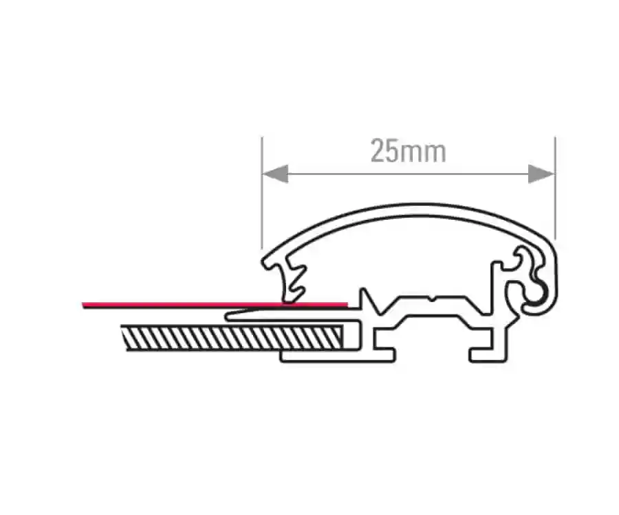 Wall Mounted Snap Frame Menu Display - Blue