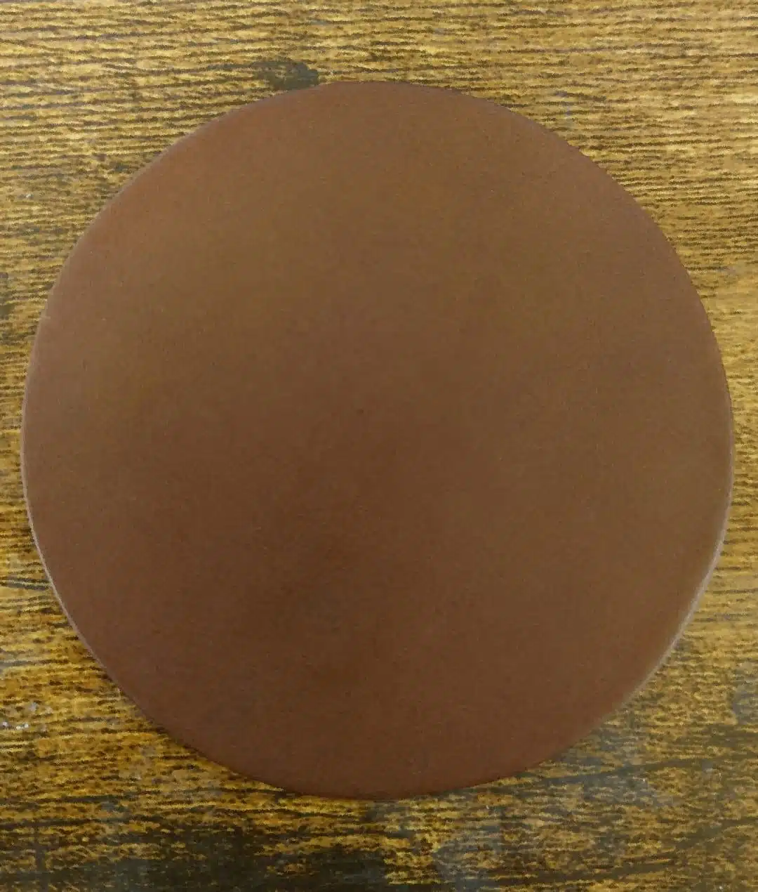 Brown Leather Placemat Coaster - £1 only