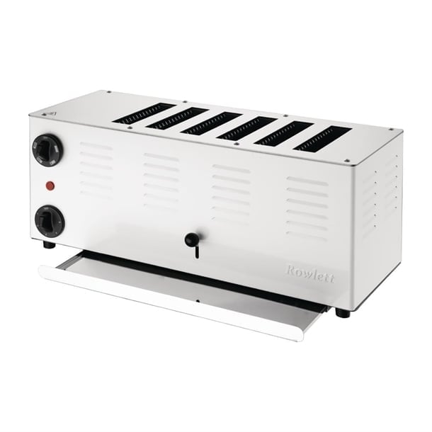 Buy Rowlett Regent 6 Slot Toaster White with Duraheat Elements from Smart Hospitality Supplies