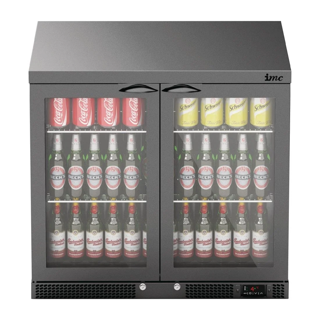 IMC Mistral M90 Double Door Bottle Cooler 214Ltr F77/250/B - Image 4