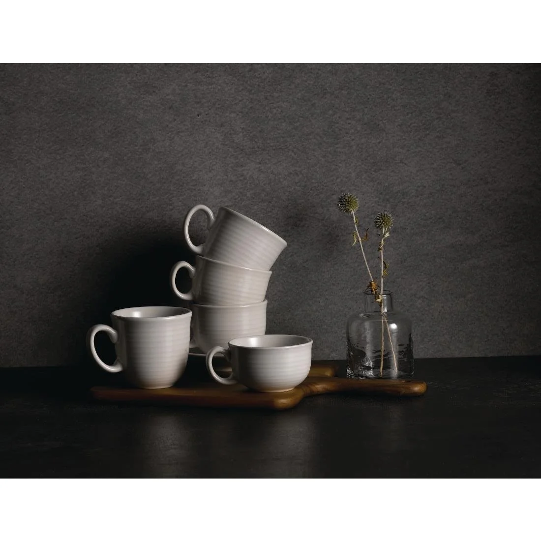 Dudson Evo Pearl Teacups 227ml (6 Pack) - Image 3