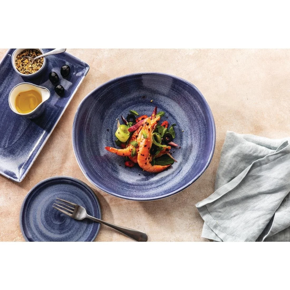 Steelite Revolution Bluestone Plates 305mm (12 Pack) - Image 4