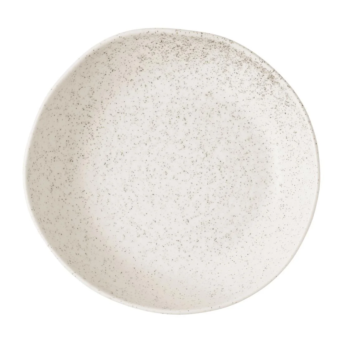 Churchill Stonecast Natural Organic Deep Bowls Barley White 215mm (6 Pack) - Image 1