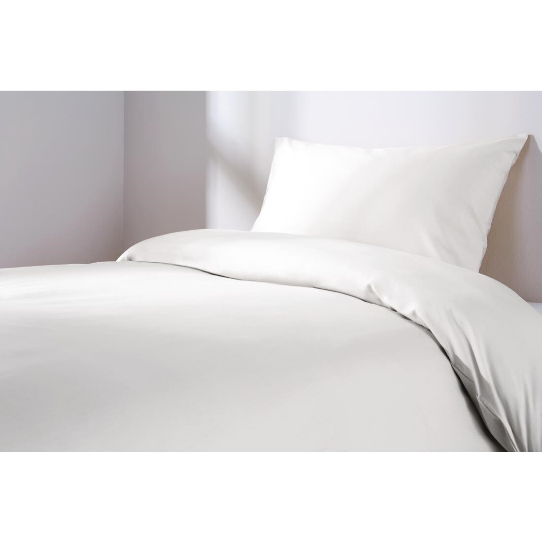 Mitre Essentials Spectrum Fitted Sheet White King Size