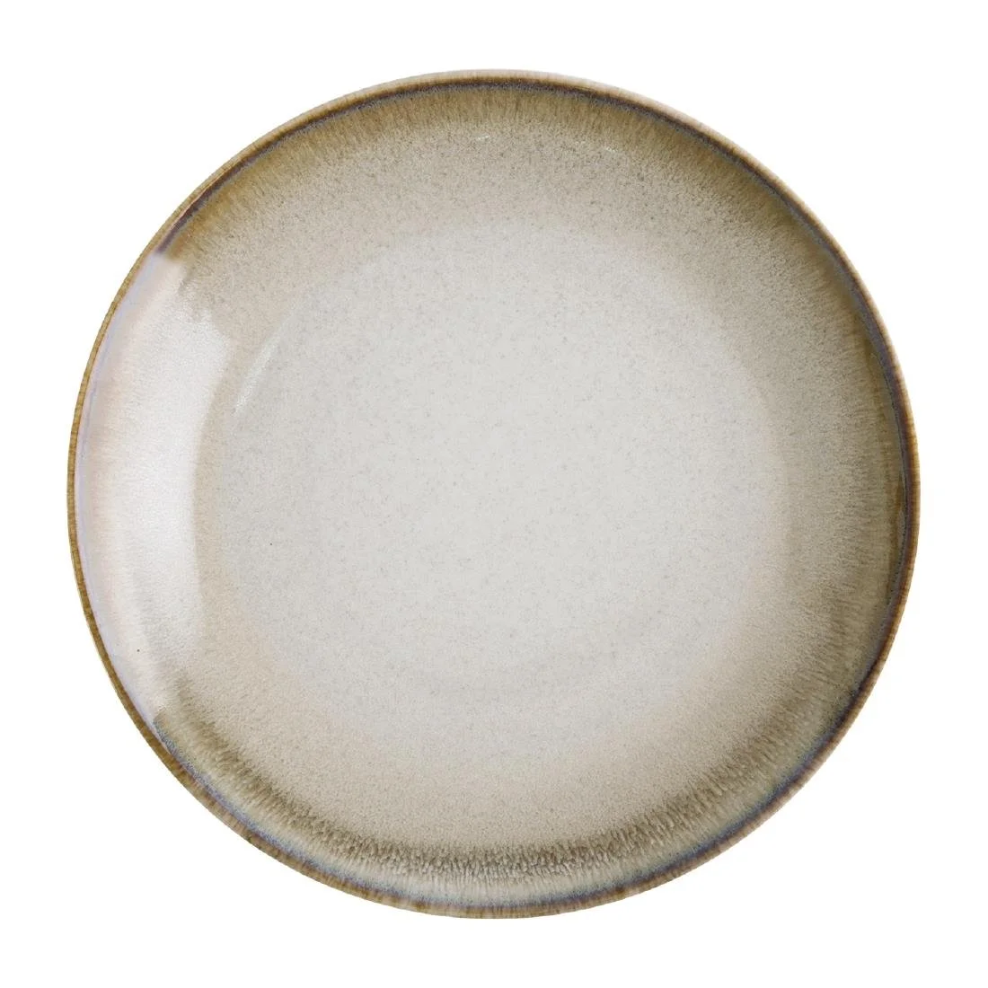 Olympia Birch Coupe Plates Taupe 270mm (6 Pack) - Image 1