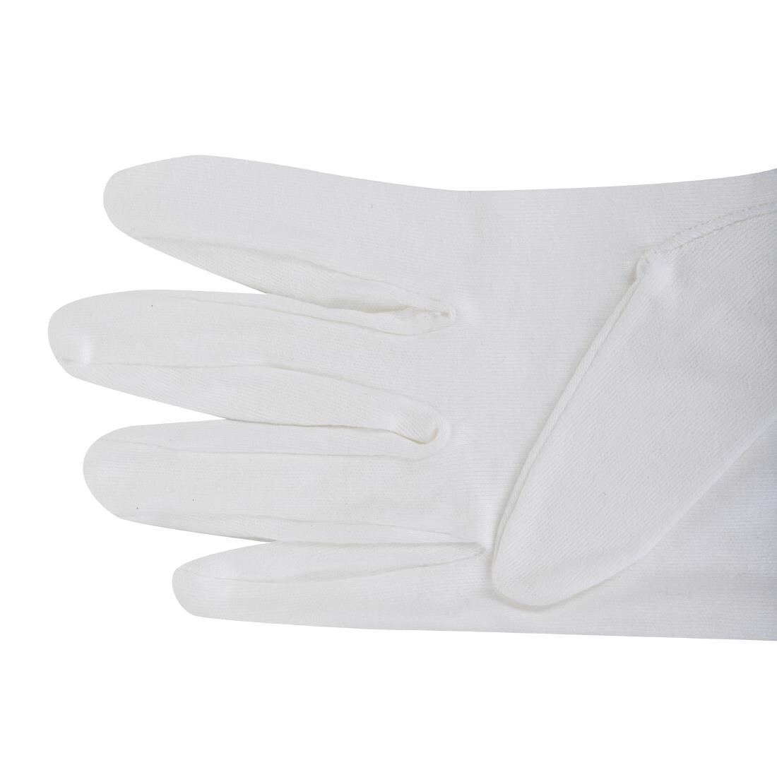 Mens Waiting Gloves White L