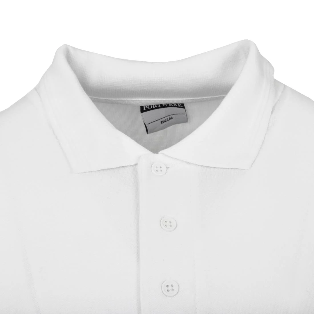 Unisex Polo Shirt White M