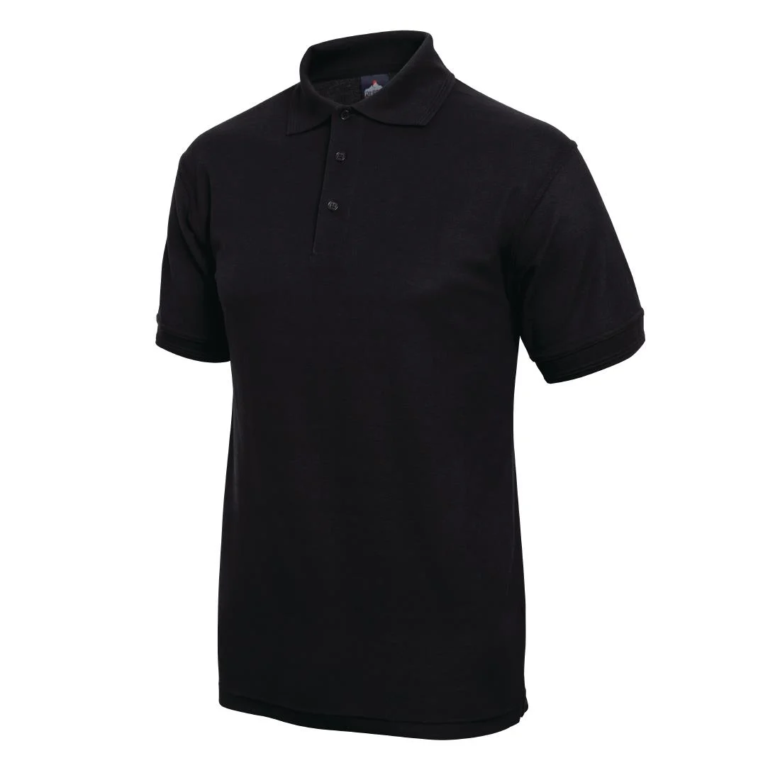 Unisex Polo Shirt Black M