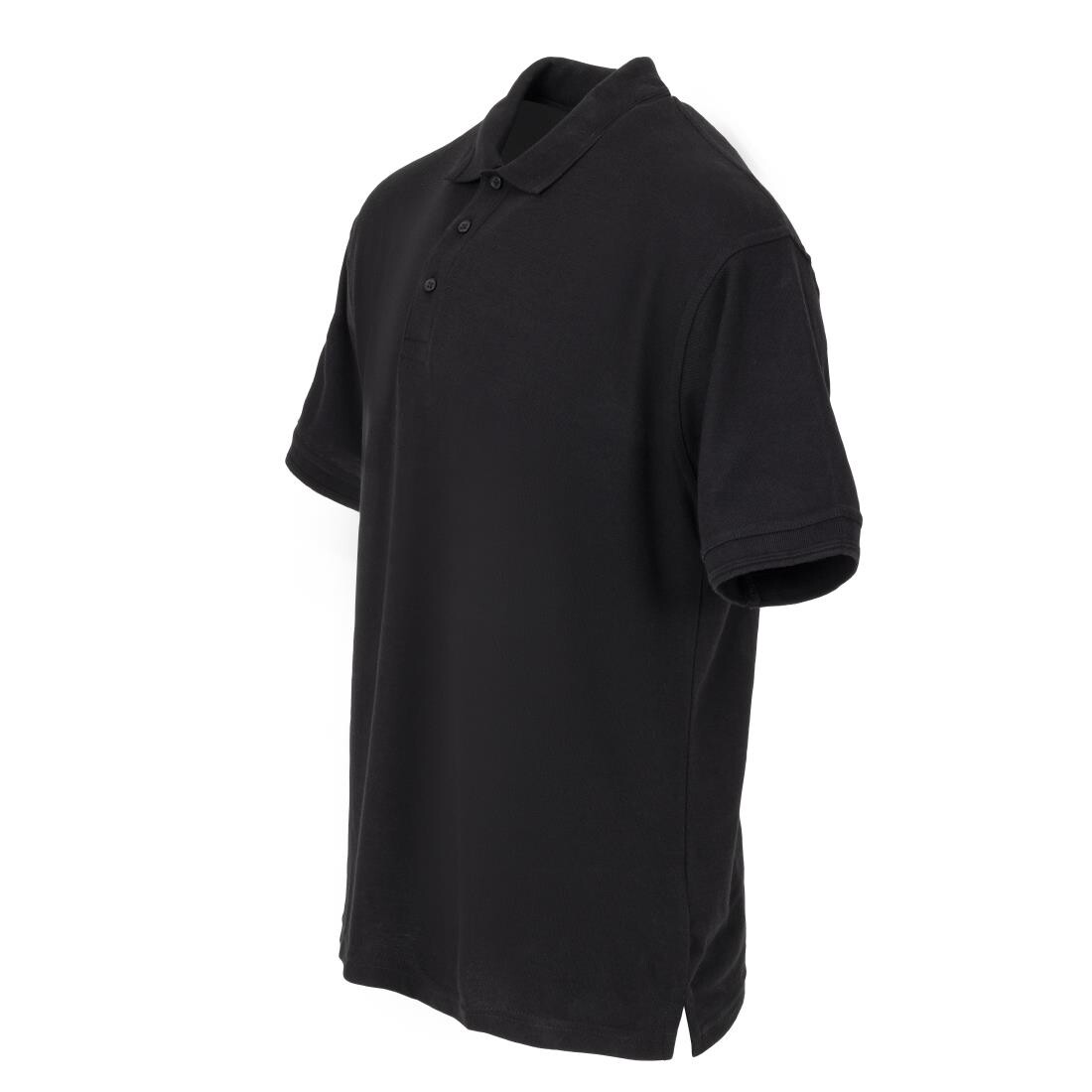 Unisex Polo Shirt Black L